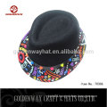 high quality cotton kids hats cheap new arrival fedora hats